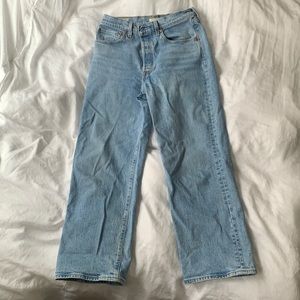 Ribcage Straight Light Wash Levi’s